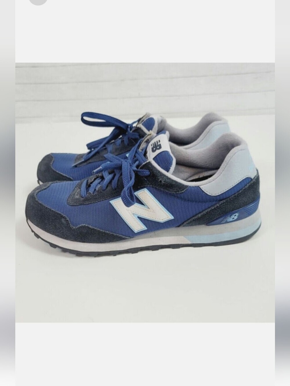 New Balance Traditional Ml 515 Classic Sneaker in Navy Blue/Blue, sz 9.5